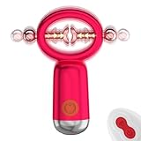 Qhysin 2 Stück Nippelklemmen Vibration für Frauen Einstellbar Brustwarzenklemmen mit 10 Vibrationsmodi Nippel Clamps Vibrator mit Fernbedienung Bruststimulatoren Sexspielzeug für Frau Paare Extrem Sex