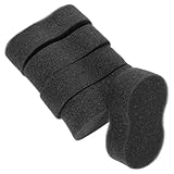 Kisangel 5 Stück Teiliges Pferdepflege Schwamm Langlebige Reinigungsschwämme aus Weichem Material für Pferde Rinder und Esel Entfernt Schmutz Haare und Schweiß Sanft und Hautfreundlich für