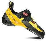 LA SPORTIVA Skwama Gelb-Schwarz - Sensibler Flexibler Kletterschuh, Größe EU 44 - Farbe Black - Yellow