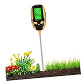 FONDOTIN Prüfer Boden-ph-Tester Für Den Garten Feuchtemesser Boden Ph-Tester Bodentester Boden-ph-Tester-Set Bodentestmaschine Bodentestset Ph-Meter-Maschine Hygrometer Schale: Kunststoff