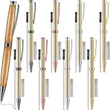 Bortivier 12 Stück 7mm Trimline Twist Pen Slimline Twist Pen Kit Drechselbedarf für Holzdrehen DIY Bastelarbeiten