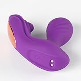 PINTLE Unsichtbar Tragbare G-Punkt-Vibratoren Höschen Butterfly Vibrator 2 in1 Vibrator Klitoris Stimulator Sexspielzeug für Frau mit Fernbedienung für Sie 10 Vibrationsmodi Analvibrator SM Sextoy