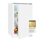 Exquisit Einbaukühlschrank EKS131-V-040E | 129 l Nutzinhalt | Abtau-Automatik | Schlepptüre | LED-Licht