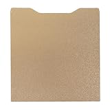 Cryfokt Doppelseitige Bauplatte mit Verdickter PEI-Beschichtung für Hi-3D-Drucker, Verhindert Modellverzug, Geeignet für die Meisten Filamente, 265 X 265 Mm