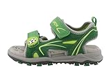 Lurchi Jungen 95l0063002 Sandale, Dkgreen Lime, 26 EU Weit