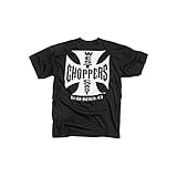WEST COAST CHOPPERS OG Classic Männer T-Shirt schwarz L 100% Baumwolle Biker, Rockwear