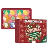Badekugel-Set – Badekugeln, Weihnachts-Countdown-Kalender, natürliche Hautpflegeprodukte für entspannendes Spa, Zuhause, Hotel, Salon, Badezimmer, Dampfgarer, Party, Strumpffüller, Halloween
