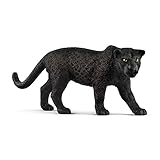 schleich WILD LIFE | Schwarzer Panther 14774 | detailgetreue Tierfiguren | Zoo Spielzeug | tolles Geschenk für Jungen und Mädchen | Deko für Geburtstag | Spielfigur ab 3 Jahren | 12 x 3 x 5 cm