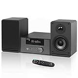 Stereoanlage Kompaktanlage Soundbox mit CD-Player, Bluetooth, UKW-Radio, USB/AUX-Eingang (LP-609H)
