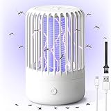 Insektenvernichter Mückenfalle Elektrisch, Mückenlampe Mückenschutz Insektenfänger UV-Licht Insektenvernichter, 360° Leistungsstarke USB Schädlingsbekämpfungsfallen für drinnen und draußen