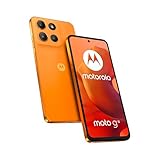 Motorola Moto g15 Smartphone (6,72'-FHD+-Display, 50-MP-Kamera, 4 GB / 128 GB, 5200 mAh, Android 15) Sunrise Orange, inkl. Schutzcover [Exklusiv bei Amazon]