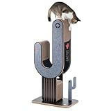 CanadianCat Company | Design Kratzmöbel Kaktus XXL | Kratzsäule, Kratzstamm | 50 x 30 x 104,5 cm