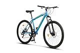 Physport Mountainbike 27.5 Zoll Fahrrad für Herren Damen, Mädchen und Jungen, 21 Gang TZ Schaltwerk, Kettenschaltung, Hochwertiger Rahmen, Jugendfahrrad MTB Hardtail Fahrrad Bike