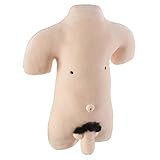 GOODS+GADGETS Boyfriend Kuschelkissen Männer-Körper Ersatz-Partner Kissen; Das Party-Geschenk für Single Frauen & Männer