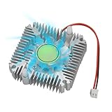 Silent PCI -Lüfter, Aluminium Ventirad für Grafikkarte | Kühlkühler für feste Computerfirma Videospiele Montage Office nachhaltige Leistung