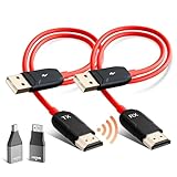 Wireless HDMI Transmitter and Receiver,1080P HD Sat Receiver HDMI Funk HDMI Funkübertragung für Streaming Video Audio File von, Laptop, PC zu HDTV, Projektor, Wireless HDMI Extender, Drahtlos HDMI