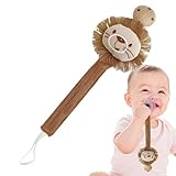 Schnullerkette, Schnullerkette, Nippelgurt-Clip für Kleinkinder, unverzichtbare Schnullerketten für Kleinkinder, Beißringe, Spielzeug, Babydecken