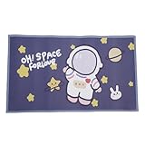 HEEPDD Haustier-Futtermatte, Hundefuttermatte für Saugfähige, Schnell Trocknende, Leicht zu Reinigende Katzen-Futtermatte für Hunde und Katzen