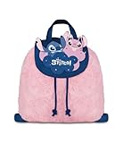 Seven Lilo & Stich Kinderrucksack, Mini-Rucksack für Kinder, ab 3 Jahren, Kindertasche für Kita und Kindergarten, Krippenrucksack, rosa, Geschenkidee Mädchen und Jungen