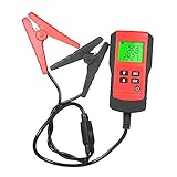 Vaguelly Auto Batterie Tester Mit Kapazitäts Und Widerstandsmessung Autobatterie Checker Für Pkw Und Nutzfahrzeuge Zuverlässige Analyse Von Ladezustand Und Lebensdauer