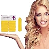 Lockenwickler ohne Hitze, Lockenwickler ohne Hitze, Lockenwickler zum Schlafen, Weiche Lockenwickler zum Schlafen Flexible Lockenwickler für das Haarstyling Lockenwickler aus Schwamm für das