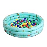 Aufblasbarer Außenpool, aufblasbarer Pool, aufblasbarer Pool auf dem Boden | Erwachsene mit 3 Ringen springen das Paddelcenter für Kinder, Jungen, Mädchen, Kleinkinder