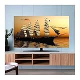 MNEVZX Outdoor tv Cover tv Abdeckung Outdoor TV-Abdeckung, 32–75 Zoll, Polyester, staubdicht, TV-Bildschirmschutz, Bezugsstoff für LCD-Innenraum, Wohnzimmer-Dekoration(11,65 inch)