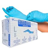EFFENNE group - 200 Nitrilhandschuhe Größe L, für Reinigung und medizinische Anwendung, Einweghandschuhe, Nitrilhandschuhe L, widerstandsfähige Nitrilhandschuhe, Einweghandschuhe, Haushaltsreiniger,
