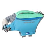 ZLX Hundeschwimmweste – Leichte Schwimmweste Hund aus Ripstop für Kleine, Mittlere & Große Hunde, Rettungsweste Hund mit Griff, Verstellbare Schwimmhilfe für Wasser, Strand & Boot