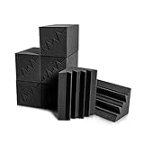 Bass Trap 12 Stück für Verbessern Sie den Niederfrequenzgang, 12x12x24cm, Bass Absorber für Heimkino, Musikzimmer, Bassfalle, Akustikschaumstoff