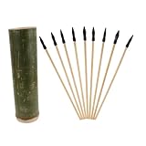 Garneck 1 Satz Wurfspiel Set Antikes Pot Toss für Gruppenaktivitäten Wurfbehälter mit Pfeilen Outdoor für Erwachsene Fördert und Kommunikation