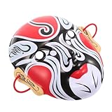 Milisten Handgefertigte Traditionelle Maske für Halloween Cosplay und Partyausstattung Einzigartige Dekoration für Kulturelle Veranstaltungen und Feste