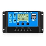 Laderegler, Regler, Solarpanel, Batterie 30 A