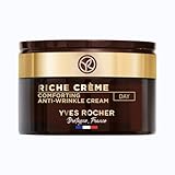 Yves Rocher RICHE CRÈME - Antifalten-Tagespflege-Regenerierende Anti-Aging Creme mit Öl aus 1000 Rosen für intensive Zellregeneration - 50 ml