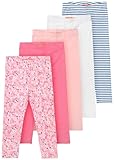 Staccato Mädchen Legging 5er Pack-Blume-Gr.80-134 (DE/NL/SE/PL, Numerisch, 116, 122, Regular, Mehrfarbig)