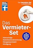 Das Vermieter-Set - Ratgeber für private Vermieter, Rechtsverbindliche Formulare von Anfang bis zur Beendigung des Mietverhältnisses: Mietverträge, Nebenkostenabrechnung, Übergabeprotokoll, Kündigung