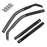 MOTOS Windabweiser Regenabweiser für OPEL Astra V K Sports Tourer 2015-2022 Ästhetisches Design, Langlebig & Robust, Leichte Installation, Energieeinsparung durch Belüftung, Verringerung von Lärm und