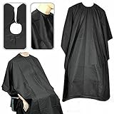Ziyan Haarschnitt Friseurumhang Haarschneideumhang Frisörumhang Frisierumhang Umhang Barber Cape Für Salon Haarschneiden Friseur 140x100cm