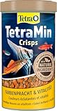 TetraMin Crisps - Fischfutter für alle Zierfische, nährstoffreiche Mischung für gesunde Fische und klares Wasser, 500 ml Dose