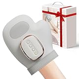 Wireless Handmassagegerät, Elektrische Handmassagegeräte, Tragbares Touchscreen-Handmassagegerät, 5 Stufen Einstellbar, Geschenke für Frauen und Männer
