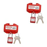 IMIKEYA 3 Sätze Power Plug Steckdosensicherung Kindersicherung Industriewerkzeug Stromstecker Schutzbox Langlebig und Praktisch für Haushalt und Industrie