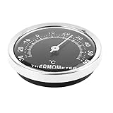 CUCUFA Mini -Auto -Thermometer 58 mm mechanischer Analogemperaturmesser mit Pasteaufkleber für universelle Autoteilzubehör