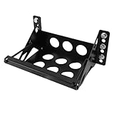 Fabater Batterie -Montage Tablett Halterung, Hochleistungsmetall -Batterie -Mount -Box Passt Bis zu 10,63' × 7,06' × 7,5', Batterie Montage Box -Tabletthalterung für Autoanhängerboot