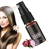 GOOLI Zwiebel-Schwarzkümmel-Haaröl,Essenz für das Haarwachstum | Zwiebelöl gegen Haarausfall, unterstützt langes, glänzendes und glänzendes Haar für Frauen und Männer