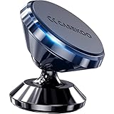 CASEKOO [2023 Neue] Mini Power Handyhalterung Auto Magnet [Nr.1 von Magnetkraft & Fällt Nie ab] 360° Verstellbar magnetische Handy Halterung fürs Auto, Universal KFZ Handyhalter für Alle Smartphones