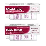 2X Prothesenkleber Thermoplastischer Prothesenkleber | Zahnprothesenkleber | Haftcreme Für Zahnprothesen | Klebstoff Für Zähne | Prothesenkleber, Bequem, Nicht Klebend Langlebiger Weiche Bequemer