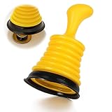 Saugglocke Klein Pömpel Abfluss 18cm Pümpel Saugglocke Plunger Sink Maximale Saugkraft Saugglocke Unverzichtbare Haushaltsgeräte für Bad Küche Dusche Toilette in Notsituationen Badewanne