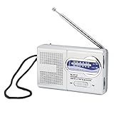 Pocket Funk Wandern Tragbare silber/grau ABS batteriebetriebenes Radio