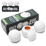 itrimaka Golfball-Shot-Gläser, Golf-Shot-Gläser-Set, Kleine Golfball-förmige Weinbecher Mit Schraubdeckel, Niedliche Golf-Shot-Gläser Für Golfliebhaber, 3er-Pack