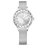 Swarovski Nova Chrono Uhr, Schweizer Produktion, Metallarmband, Goldfarben, Champagne-vergoldetes Finish